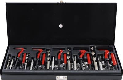 BGS - Helicoil reaparatie set - Schroefdraad - M5 - M6 - M8 - M10 - M12 - BGS19500