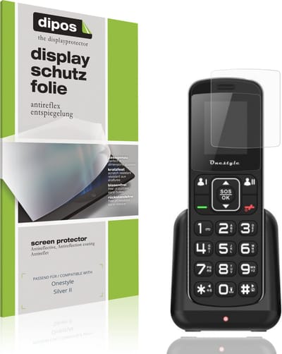 dipos – 4x Matte Beschermfolie geschikt voor Onestyle Silver II | Krasbestendige & antireflecterende Screenprotector Ultra-Thin