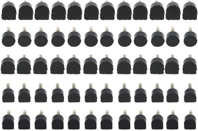 Heel Repair Set - 60 Stuks (5 Verschillende Maten) Hielreparatie Tips voor Hakken, Tapered Pin en Vervangingen