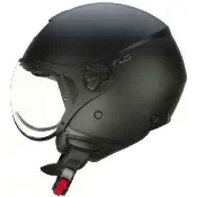Motorhelm met halve straal, kort vizier CGM 167A Flo Mono