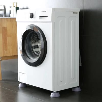 ***Wasmachine Dempers 4 Stuks - Trillingsdemper - Geluidsdemper - Anti Slip - Schokdemper - 4 Stuks Anti Tril Poten - van Heble®***