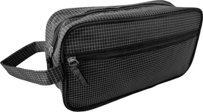 Toilettas - Rojafit - Boxy Holdall toilettas - Zwart/Grijs- afmeting 28 x 10 x 15 cm