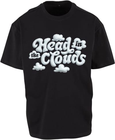 Mister Tee - Head In The Clouds Oversize Heren Tshirt - L - Zwart