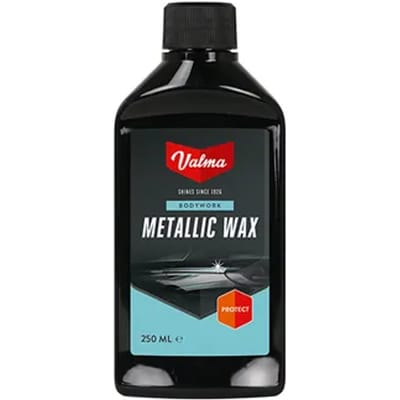 Valma Metallic Wax - Beschermt metallic lakken – Versterkt kleur – Geeft diepe glans - Laat geen strepen achter - Polijst en beschermt in één simpele stap - 250ml