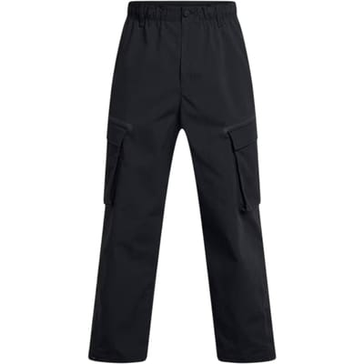 Under Armour Heren-joggingbroek in losse pasvorm met cargo-stijl (Zwart)