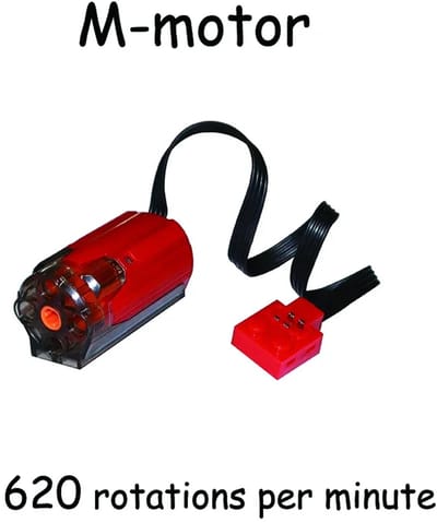 Power Function M Motor Highspeed 620 rotations Serie 8883 - Compatible met Grote Merken