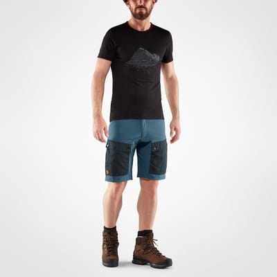 FJALLRAVEN keb shorts Men 80809 550-018 Black-stone grey 48