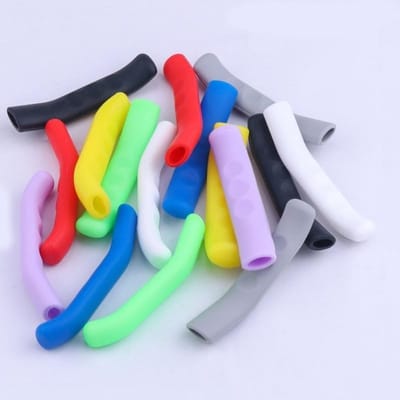 Ergonomische Remhendel Bescherming - Antislip Handvat Sleeve voor Fietsen, Geschikt voor Racefietsen en Mountainbikes, Zwart, 2 Paar