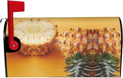Brievenbus Cover - Postbus Decoratie - Tuin Aankleden - Magnetisch Bevestigd - Standaard Maat - Zwart