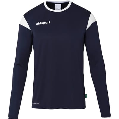 Uhlsport Squad 27 Voetbalshirt Lange Mouw Kinderen - Marine / Wit | Maat: 116