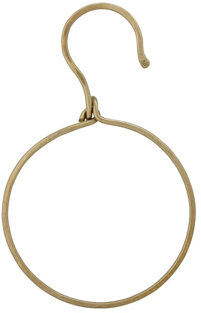 Bloomingville Haak messing Zigga 20cm
