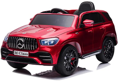 Mercedes M-Class kinder accu voertuig met vele opties! - Elektrische Kinderauto - Met afstandsbediening - 12v - Muziek Module - Soft Start