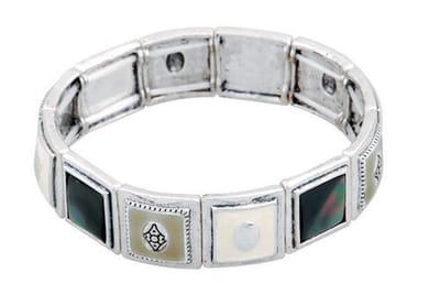 Behave - Vintage rekarmband - Ovale stenen - Boho stijl sieraad