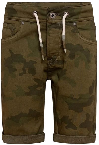 Pepe Jeans Joe Camo Korte Broek Groen 12 Years Jongen