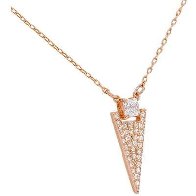 Swarovski Nepkristal Kettingen Dames 5241276 Rose Gold|F beige