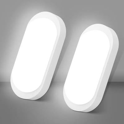 LED Kelderlamp met Bewegingsmelder 12W - Waterdicht IP65 - 1200LM - 4000K Neutraal Wit voor Binnen en Buiten