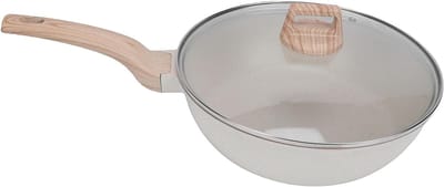 Inductie Frituurpan - Sauteerpan Koekenpan - Veelzijdig Koken - Gelijkmatige Warmte - 28 cm - Zwart