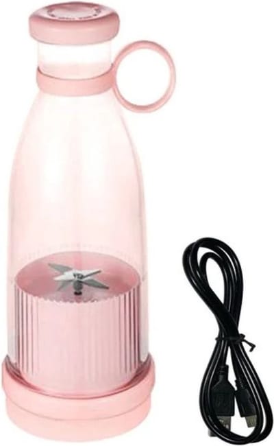 Mini Blender - Blender to go - Smoothie Maker - Draagbare Blender - Oplaadbare mini Blender - Portable Blender - Lichtgewicht - Blender draadloos - Blender - Blenders - Blender smoothie - Keukenmachines - Roze
