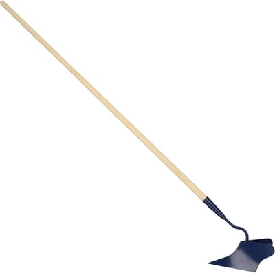 KADAX Huider, aardappelhokker van metaal, handploeg met 171 cm lange steil, hoopploeg voor tuin, accessoires voor het verzamelen van aarde, aardappelen, groenten (breedte: 14 cm)