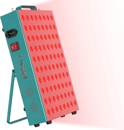 Infraroodlamp voor Lichttherapie - 400W, 80 LED, Rood Licht, Pijnverlichting en Wellness