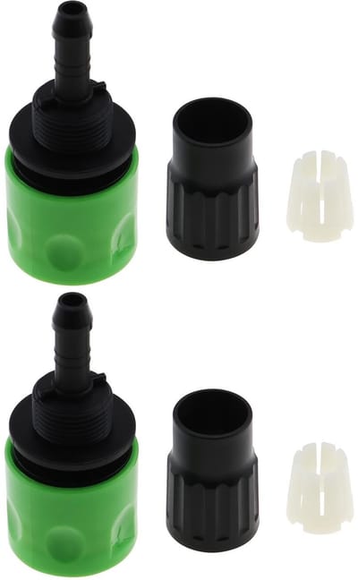 Dailygoods- Tuinslangconnector Vervangingskit - Slangfittingen - Adapter - Quick Connector - Voor verlengslangen - Eenvoudige installatie - Slangconnector