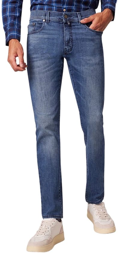 PIERRE CARDIN Lyon Tapered Jeans Heren - Broek - Blauw - Maat 32/32