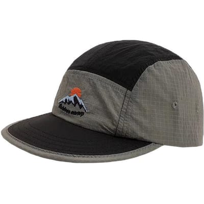 Casquette de Baseball Outdoor Séchage Rapide Protection UV Bloc de Couleur Légère Respirante Chapeau de Soleil Visière Courte Design Pratique Unisexe Adjustable