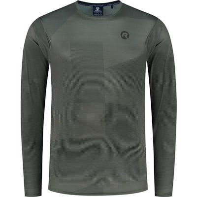 Rogelli ADVNTR Core MTB Shirt Heren - Lange Mouwen - Groen / Zwart