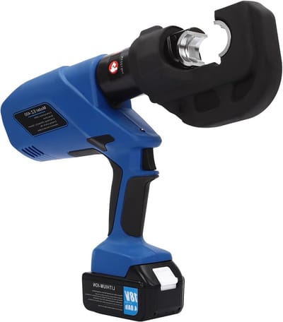 Hydraulische Krimptang - Elektrisch Gereedschap - Kabel Verwerken - 120kN Krimpkracht - 16-400mm² - Blauw
