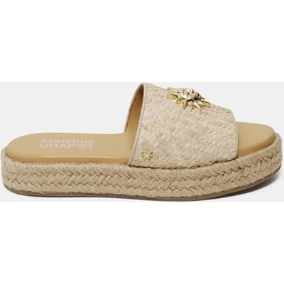 Fabienne Chapot Sunni Sandal Creme Brulee Maat: 36 | Sandalen Outlet | Dames | Beige