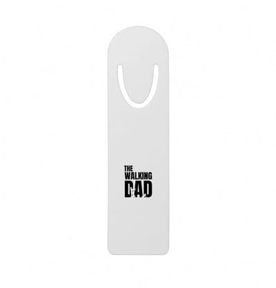Hacebo® - the walking dad metalen boekenlegger - je vader - zombie vader - vader cadeautjes - vaderdag - verjaardagscadeau - verjaardag - cadeau - geschenk - kado - gift - vader artikelen Bladwijzer boekenleggers - 12.7 cm x 3.2cm