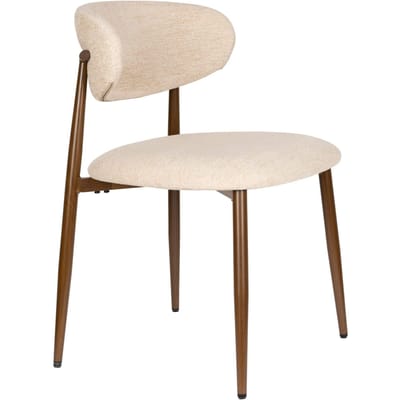 Housecraft Living Noor Eetkamerstoelen Beige - Set van 2