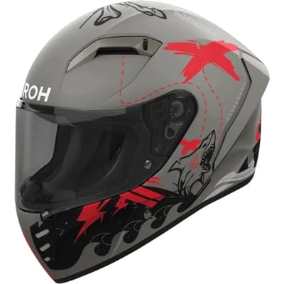 Airoh Connor Desperado Oranje Matt Integraalhelm - Helm