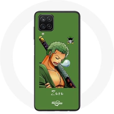 Coque Samsung Galaxy A12 One piece Manga Zoro