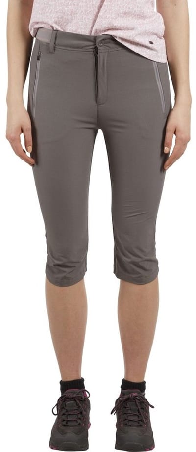 Trespass dameswandelbroek Grateful - Dames 3/4-broek Tp75 Storm Grey