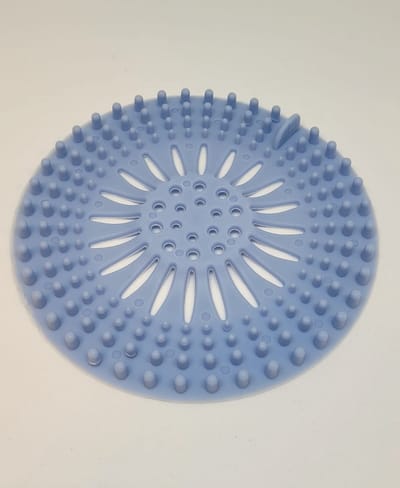 Jumada's - Silicone Afvoerstop voor Keuken Badkamer - Anti-Haar Anti-Verstopping - Ontstopper Gootsteen Zeef - Blauw
