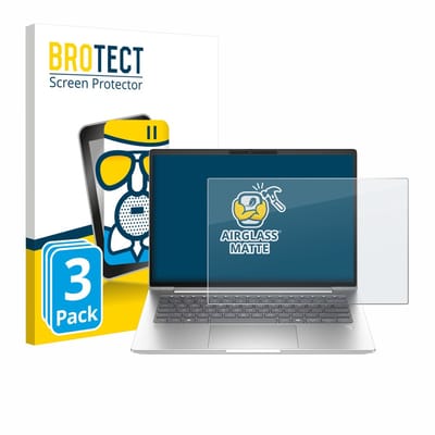 BROTECT - Screenprotector voor HP ProBook 4 G1a 14" - Folie Beschermfolie Beschermglas matte 3 Stuks