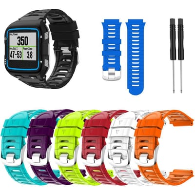 Bracelets de Montre en Silicone Bracelets de Rechange Doux Confortables avec Boucle en Acier Bracelet de Montre Compatible rouge