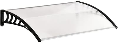Novari - Luifel - Zonwering - Zonneluifel - Zonnescherm - 122x89x24cm - Stevige constructie - Strakke en moderne uitstraling