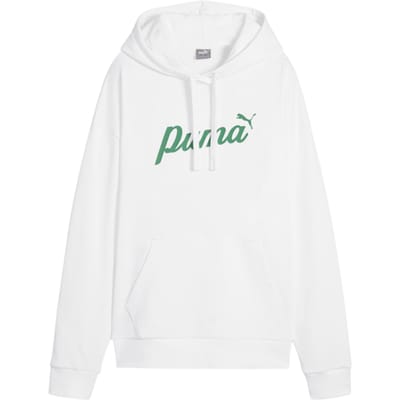 Puma Essentials Script Hoody Vrouwen Wit K02