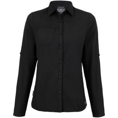 Craghoppers Dames/dames Expert Kiwi Shirt met lange mouwen (Zwart)