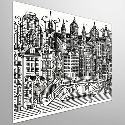Kunstprint | Wanddecoratie | Forex | 60 × 60 cm