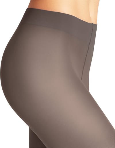 FALKE Pure Matt eenkleurig materiaal ondoorzichtig 50 DEN panty dames grijs - maat M-L