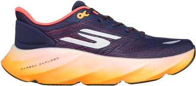 Skechers SKX AERO BURST Heren Sportschoenen - Donkerblauw / Oranje