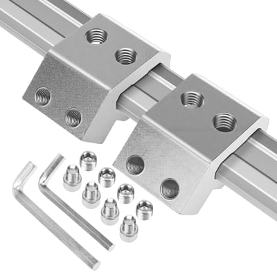 Universele Railmontage Geschikt voor Packout Gereedschapskist, 2 Pak Ruimtebesparende Rail Clip Set, Zijmontageset Zwart zilver