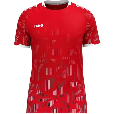 Jako Sonic Shirt Korte Mouw Heren - Rood / Zwart / Wit | Maat: M