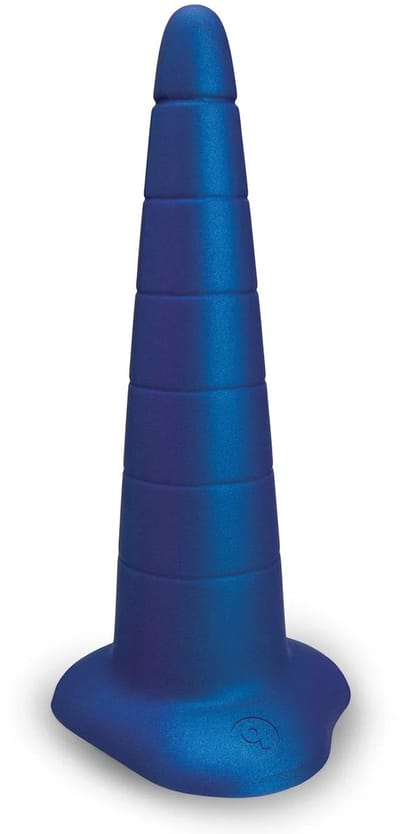 b-Vibe - Anale strektraining kegel - Blauw 18,4cm lang