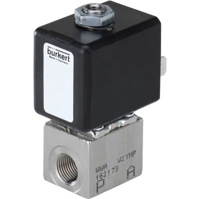 Magneetventiel 3/2 NC G1/8'' Banjo Kunststof FKM 0-11.5bar/167psi 24VDC 7012 20103517