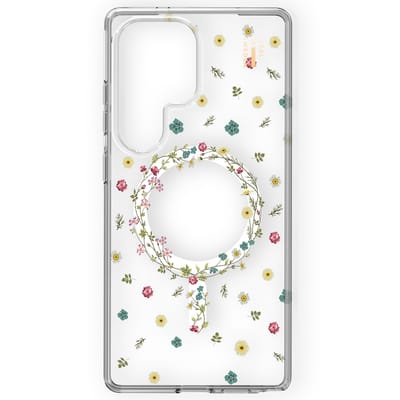 iDeal of Sweden Clear Case geschikt voor MagSafe geschikt voor Samsung Galaxy S25 Ultra - Petite Floral