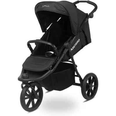 Driewielerbuggy - kinderwagen tot 22 kg- incl. regenhoes en een beenbeschermer